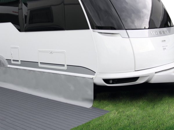 Bodenschürze 75 cm grau 600 cm Zu verkaufen