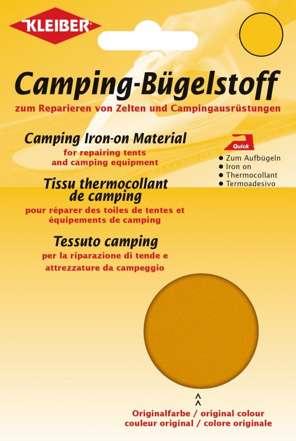 Camping-Bügelstoff rohweiss Online-Verkauf