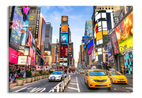 Times Square in new York City, Glasbild Mode