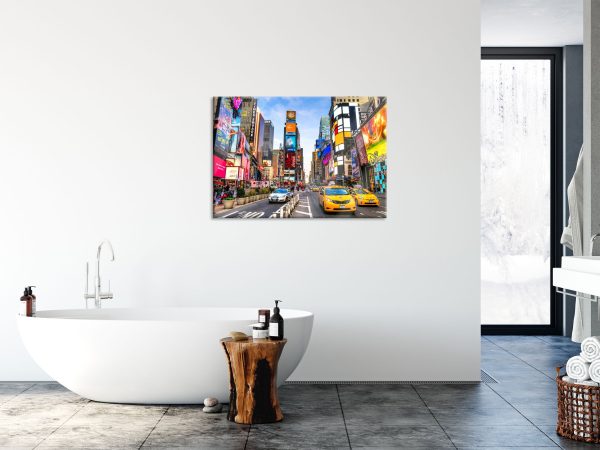 Times Square in new York City, Glasbild Mode – Bild 4